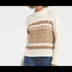 Knox Rose Women's Sweater Long Sleeve Pullover Size S